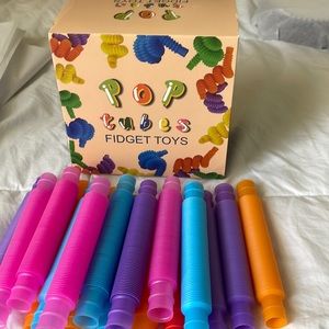 Pop tubes fidget toys